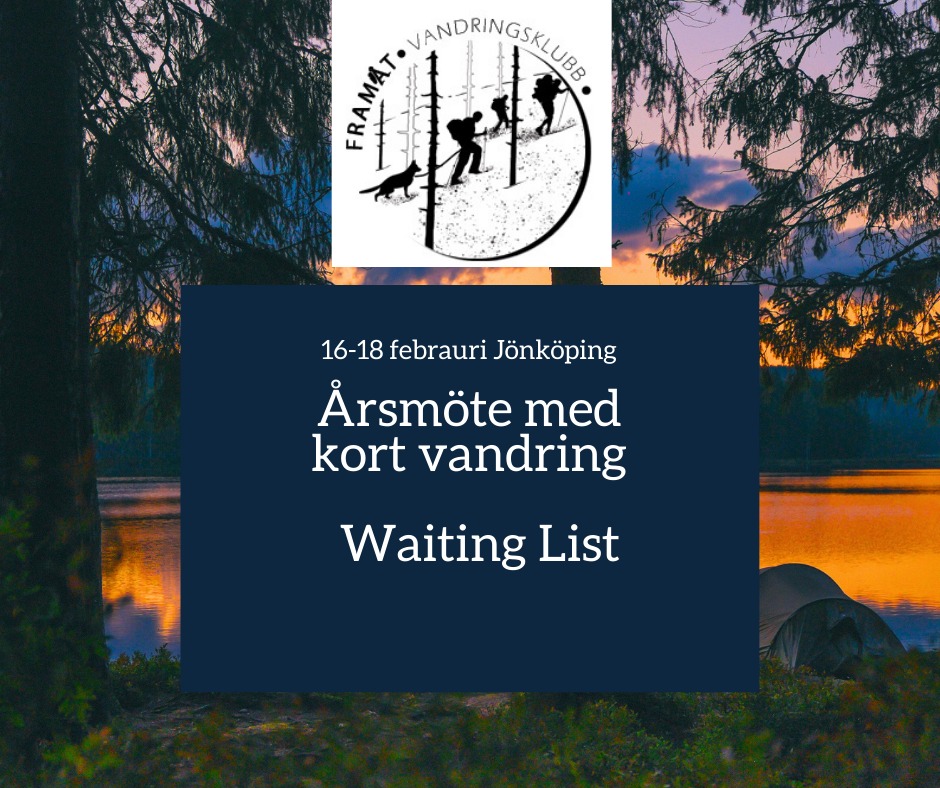 Årsmöte med kort vandring